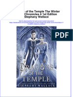 Textbook Dragons of The Temple The Winter Court Chronicles 4 1St Edition Stephany Wallace Ebook All Chapter PDF