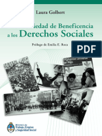 Golbert, L. Y Roca, E. de La Sociedad de Beneficencia a Los Derechos Sociales.