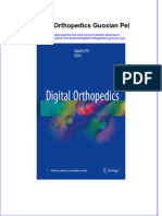 Download pdf Digital Orthopedics Guoxian Pei ebook full chapter 