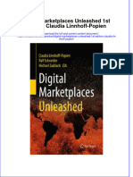 Download textbook Digital Marketplaces Unleashed 1St Edition Claudia Linnhoff Popien ebook all chapter pdf 