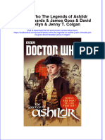 Textbook Doctor Who The Legends of Ashildr Justin Richards James Goss David Llewellyn Jenny T Colgan Ebook All Chapter PDF