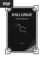 KALI NOTE