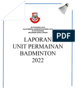 LAPORAN BADMINTON TAHUN 2022