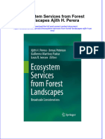 Download textbook Ecosystem Services From Forest Landscapes Ajith H Perera ebook all chapter pdf 