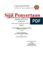 sijil perkhemahan peserta