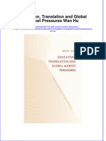 Download textbook Education Translation And Global Market Pressures Wan Hu ebook all chapter pdf 