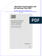 Textbook Education Narrative Technologies and Digital Learning Tony Hall Ebook All Chapter PDF