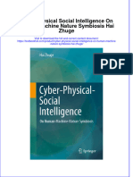 Download full chapter Cyber Physical Social Intelligence On Human Machine Nature Symbiosis Hai Zhuge pdf docx