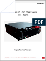 Datasheet SecPower Lítio SPLFP48100