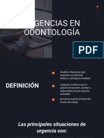 Urgencias en Odontología