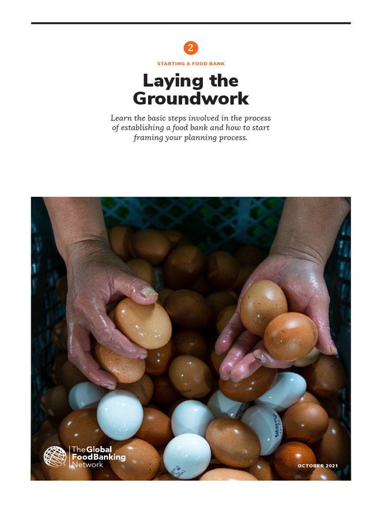 Toolkit 2 Laying The Groundwork Pdf Hunger Food Bank