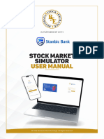 Botswana Stock Exchange Stock Market Simulator User Manual