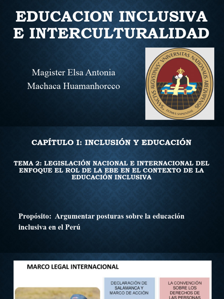 Educación Inclusiva en el Perú | PDF
