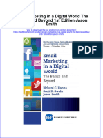 Download pdf Email Marketing In A Digital World The Basics And Beyond 1St Edition Jason Smith ebook full chapter 