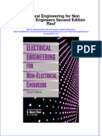Textbook Electrical Engineering For Non Electrical Engineers Second Edition Rauf Ebook All Chapter PDF