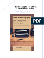 Textbook Doing Autoethnography 1St Edition Sandra L Pensoneau Conway Ebook All Chapter PDF