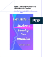 Textbook Easy Steps To Awaken Develop Your Intuition Carole Conlon Ebook All Chapter PDF