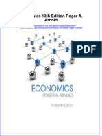PDF Economics 13Th Edition Roger A Arnold Ebook Full Chapter