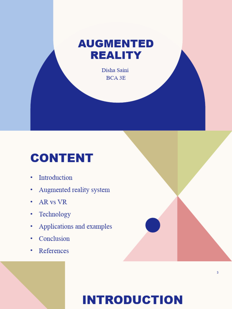 Augmented Reality Pdf Augmented Reality Virtual Reality