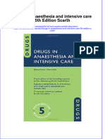 PDF Drugs in Anaesthesia and Intensive Care 5Th Edition Scarth Ebook Full Chapter
