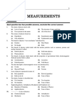 11th Physics MCQs Chapter 1