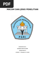 Download Macam Dan Jenis Penelitian by Ridwan Fahmi Arifin SN73077551 doc pdf