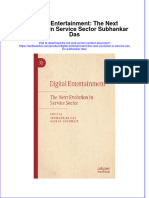 Full Chapter Digital Entertainment The Next Evolution in Service Sector Subhankar Das PDF