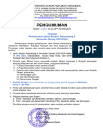 Jadwal Dan Mekanisme Ujian Skripsi Gelombang 6 Genap 23 24