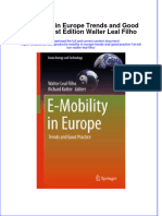 Download textbook E Mobility In Europe Trends And Good Practice 1St Edition Walter Leal Filho ebook all chapter pdf 