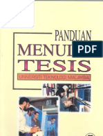 panduan tesis utm