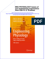 Download pdf Engineering Physiology Bases Of Human Factors Engineering Ergonomics 5Th Edition Karl H E Kroemer ebook full chapter 