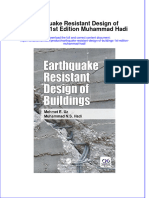Textbook Earthquake Resistant Design of Buildings 1St Edition Muhammad Hadi Ebook All Chapter PDF