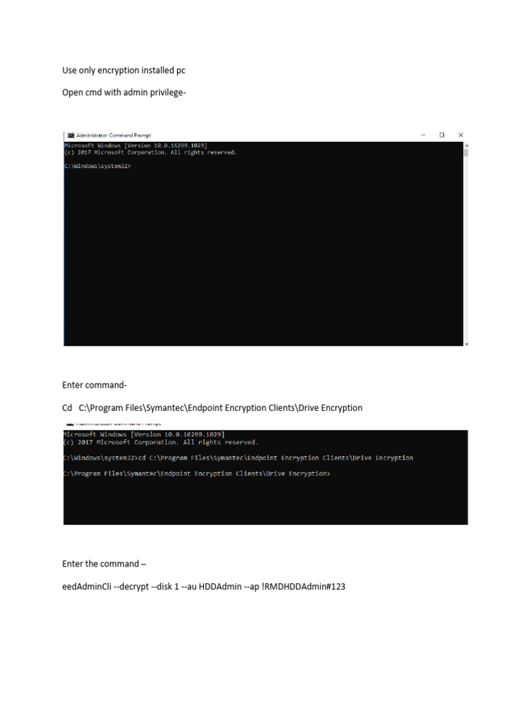 Decrypt and Transfer Encrypted Data | PDF