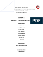 Group 2 Product and Process Design