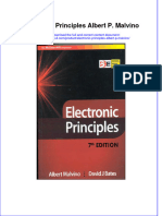 PDF Electronic Principles Albert P Malvino Ebook Full Chapter
