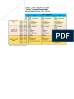 JADWAL UJIAN SEKOLAH SUSULAN g