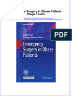 PDF Emergency Surgery in Obese Patients Diego Foschi Ebook Full Chapter