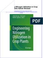 Textbook Engineering Nitrogen Utilization in Crop Plants Ashok Shrawat Ebook All Chapter PDF