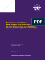 Manuel de Coordination Entre Services de La Circulation Aérienne, Services D'information Aéronautique Et Services Météorologiques Aéronautiques