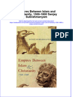 Download textbook Empires Between Islam And Christianity 1500 1800 Sanjay Subrahmanyam ebook all chapter pdf 