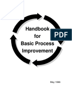 3. Handbook for Basic Process Improvement Author Balanced Scorecard Institute