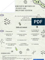 A Comprehensive Review On Drug Delivery System: In-Situ Gel