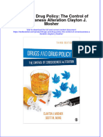 Full Chapter Drugs and Drug Policy The Control of Consciousness Alteration Clayton J Mosher PDF