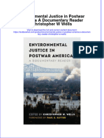 Textbook Environmental Justice in Postwar America A Documentary Reader Christopher W Wells Ebook All Chapter PDF
