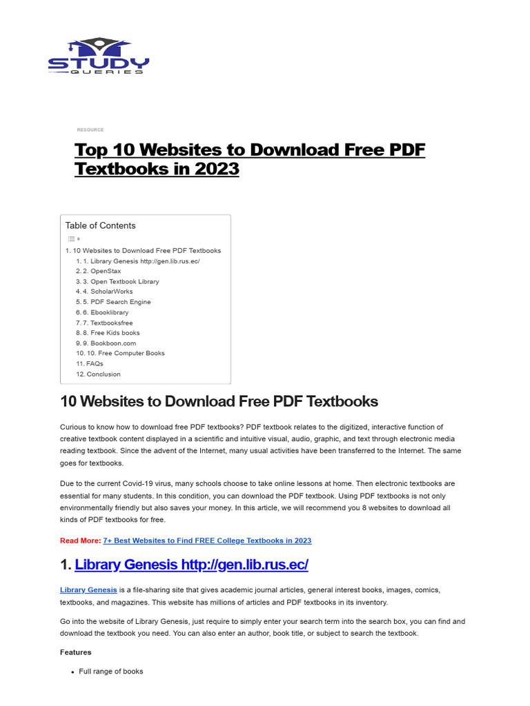 Image Result For Here Is A Link To Almost Any Textbooks Free Pdf Version R Unt