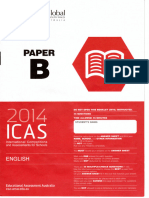 ICAS Y4 English B 2014 ~ With Answers