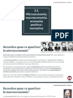 3.1. Microeconomia, Macroeconomia, Economia Positiva i Normativa