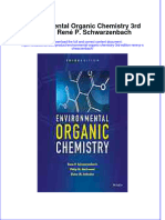 Download textbook Environmental Organic Chemistry 3Rd Edition Rene P Schwarzenbach ebook all chapter pdf 