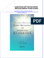 Download textbook Energy Management And Conservation Handbook Second Edition Frank Kreith ebook all chapter pdf 