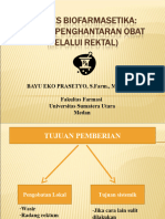 1. Bahan Kuliah, penyampaian obat mel rektal. 2014